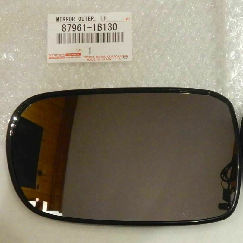 TOYOTA GENUINE Supra JZA80 Left side view mirror Door Mirror 87961-1B130 Glass