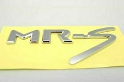 Toyota Genuine MR2 MR-S Emblem ZZW30 75471-17130 Chrome Rear 00-07