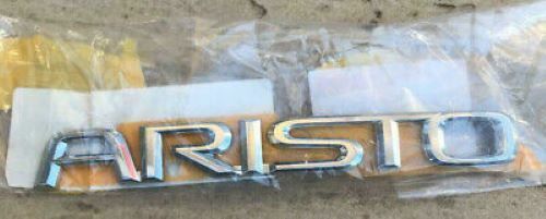 TOYOTA ARISTO JZS160 JZS161 Genuine Trunk Room Door Emblem Plate 75441-30390