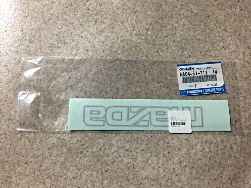 Mazda Genuine Miata Ornament Decal Sticker NA04-51-711 18