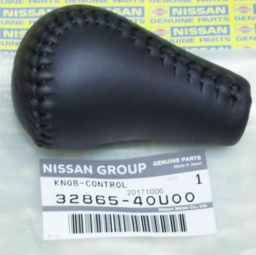 NISSAN PATROL SAFARI GU Y61 GENUINE LEATHER Shift Lever Knob OEM JDM