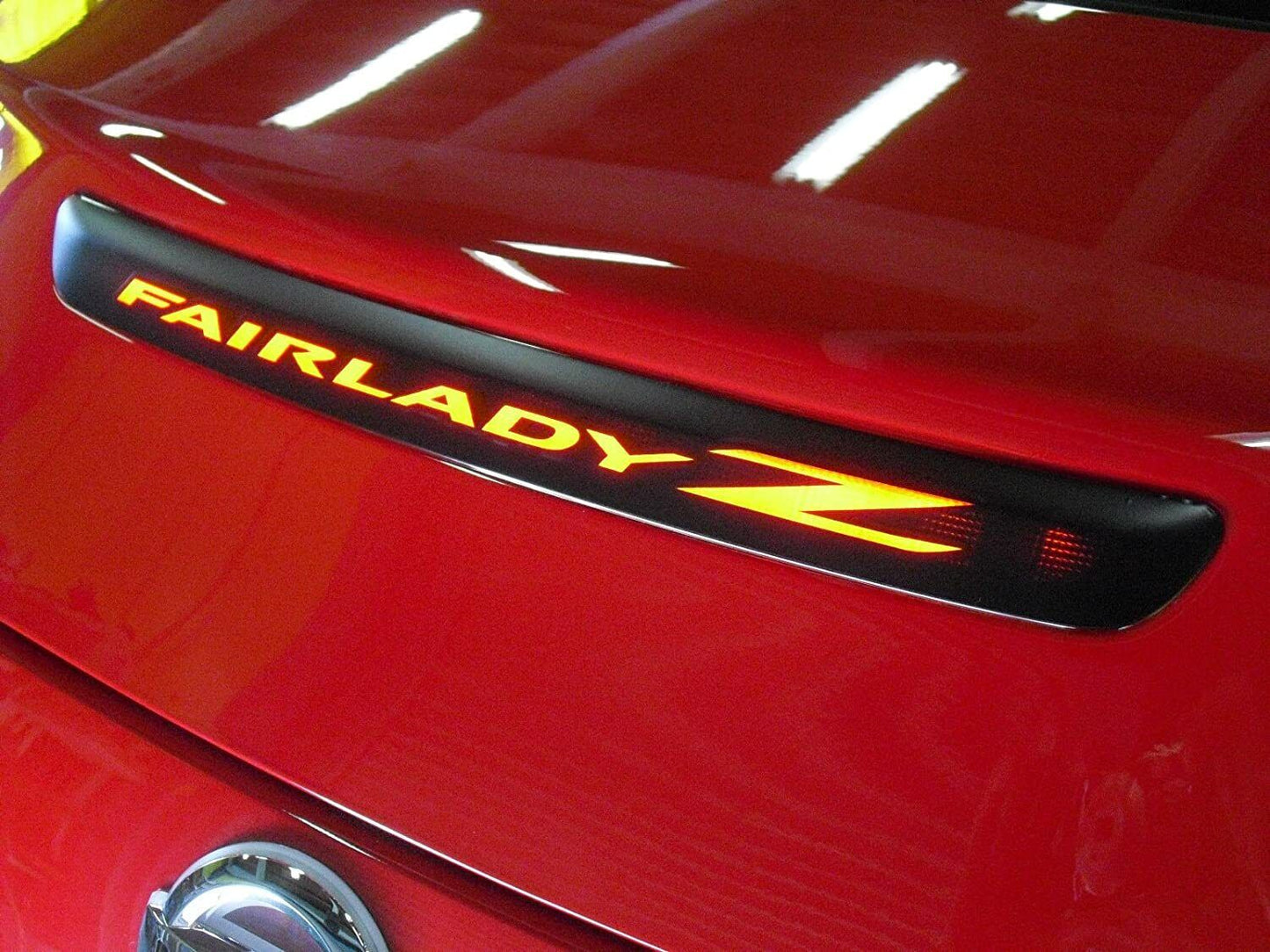 FAIRLADY Z LOGO DECAL FOR NISSAN 370Z REAR HIGH MOUNT THIRD BRAKE STOP LIGHT