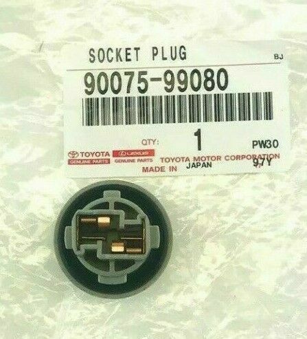 Genuine Toyota Supra 97-98 Front Turn Signal Light Lamp Plug & Socket Plugs OEM