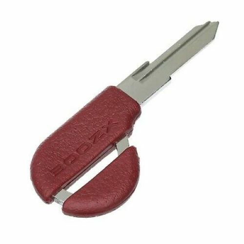 Genuine 90-96 300ZX Z32 Master Key Blank Uncut Red KEY00-00096 F/S Nissan