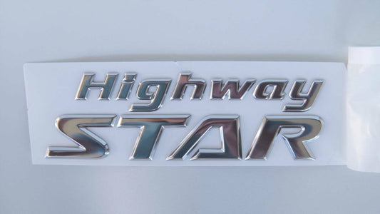 Nissan Elgrand E52 Genuine "Highway STAR" Rear Emblem QUEST OEM JDM Japan