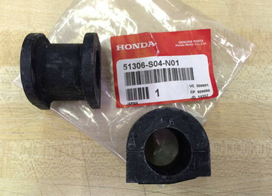 Genuine CR-V Front Sway Bar Bushings 51306-S04-N01 x2 F/S Honda