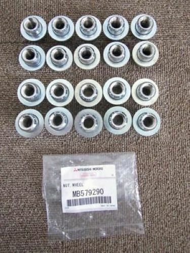 MITSUBISHI LANCER EVO5 EVO6 CP9A WHEEL NUT 20PCS SET MB579290 GENUINE OEM