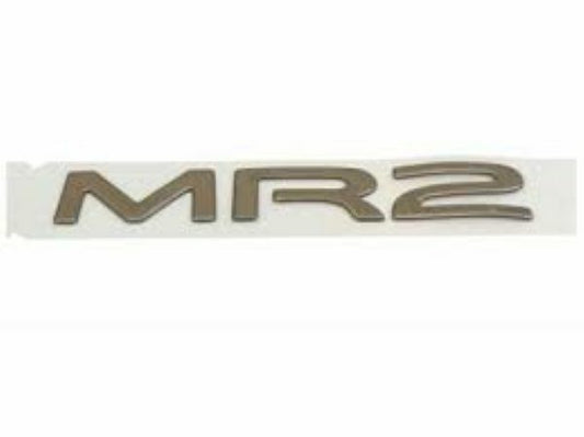 Genuine MR2 1994-1995 Rear Center MR2 Gray Emblem 75471-17110-B0 F/S Toyota