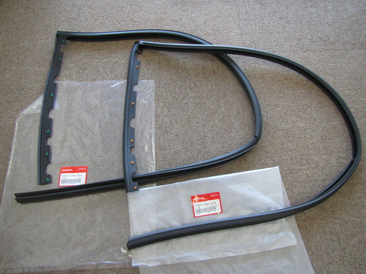 Honda Genuine Civic EG4 EG6 92-95 Front Door Sub Seal RH & LH Set Japan