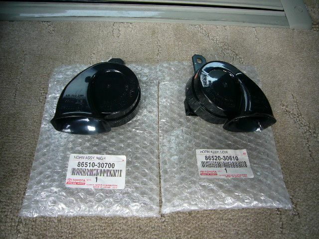 Toyota Lexus LS600 600HL Genuine Horn High Low Set Oem