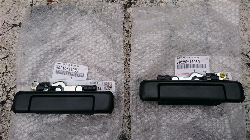 TOYOTA AE86 LEVIN TRUENO Genuine Outer Door Handle Left & Right Set OEM JDM