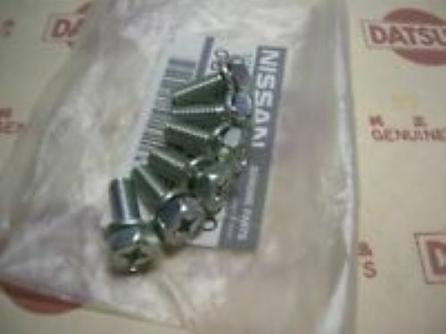 Genuine Engine Cover Bolt 08146-6202H x10 F/S Nissan