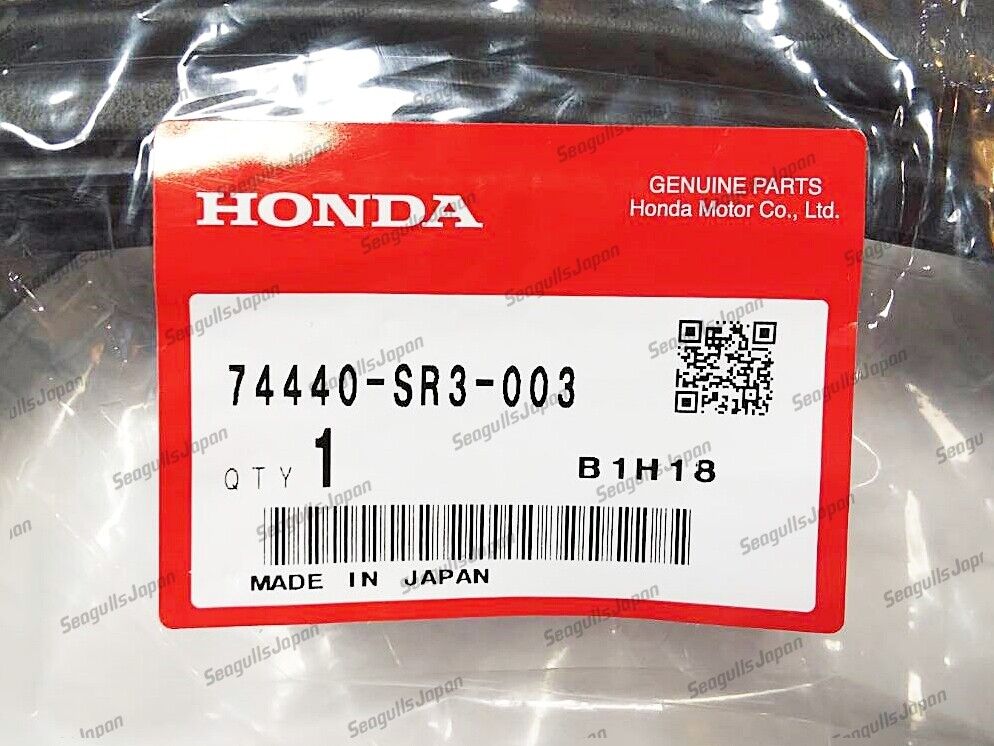 HONDA CIVIC EG6 SIR 3door Genuine Rear Hatch Trunk Gate Weather Strip Seal OEM