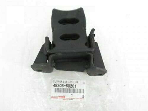 Genuine BUMPER SUB-ASSY, REAR SPRING L/R set 48036-60011 48306-60201 Toyota OEM