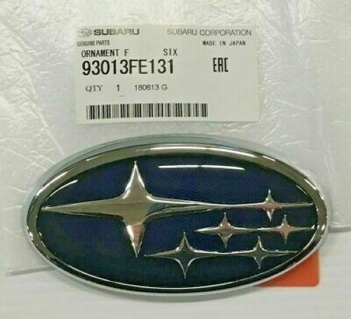 Subaru 05-07 Impreza Front Grille Badge Emblem Blue 93013FE131 F/S Genuine