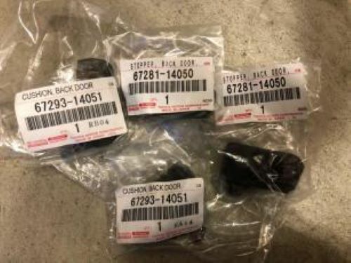 TOYOTA Genuine JZA80 SUPRA MK4 Back Door Lower Stopper Cushion 4Qty Set OEM JDM