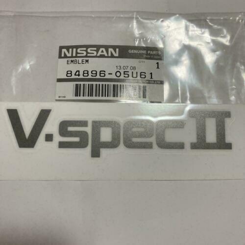 Nissan R32 GT-R Skyline V Spec Ⅱ Emblem Decal 84896-05U61 Genuine