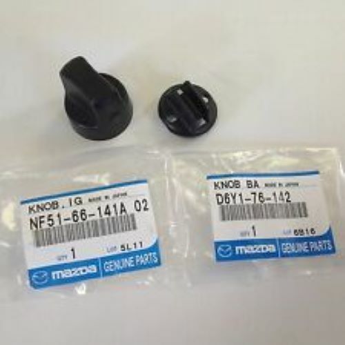 Genuine Ignition Knobs Inner and Outer NF51-66-141A-02 / D6Y1-76-142 F/S Mazda