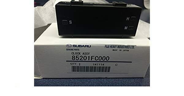 Subaru Genuine 98-02 FORESTER 02-05 IMPREZA OVERHEAD CLOCK ASSEMBLY 85201FC000