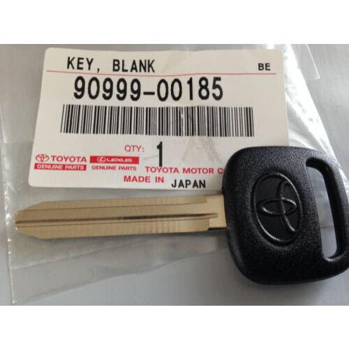 Genuine Blank KEY Plate Camry Tacoma Tundra Corolla 90999-00185 F/S Toyota