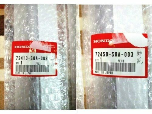 Honda door molding Front LH & RH 72410-S0A-003 72450-S0A-003 OEM genuine