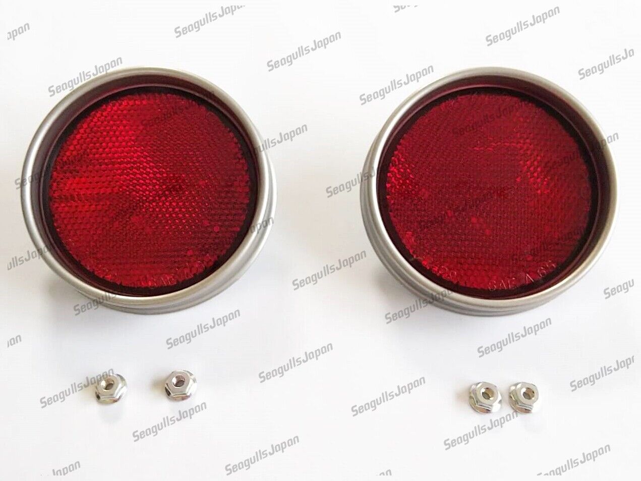 Toyota Genuine Rear Reflector Lenses Red Pair 58-73 Land Cruiser FJ25 FJ40 FJ55