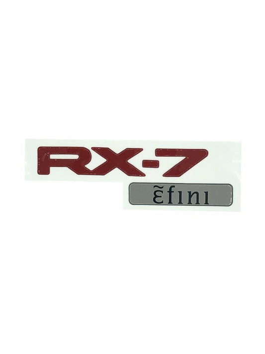 MAZDA Genuine RX-7 FD3S Efini RED Rear Badge Emblem  JDM F100-51-711B11