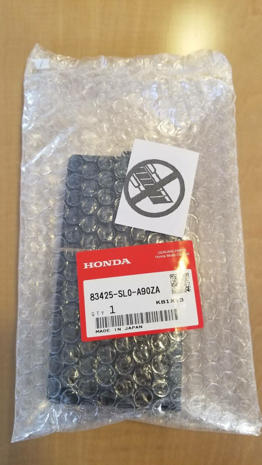 HONDA NSX NA1 NA2 DRINK HOLDER CUP ASSY.  83425-SL0-A90ZA  GENUINE OEM