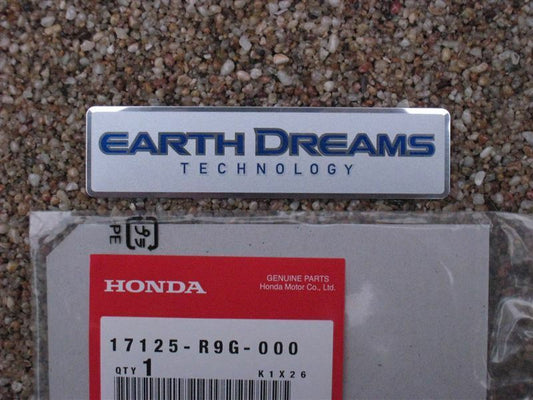 HONDA Genuine Engine Head EARTH DREAMS Emblem Logo Ornament 17125-R9G-000 OEM