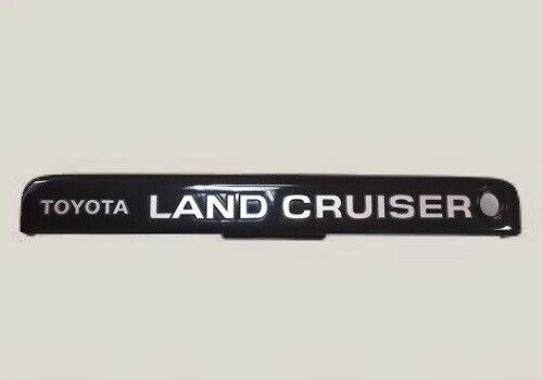 Toyota Genuine Land Cruiser 80 Series Barn Door Lamp License Plate Cover OEM