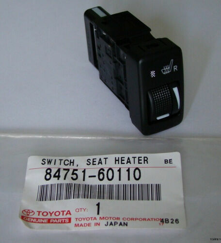 Toyota switch, seat heater 84751-60110 OEM genuine