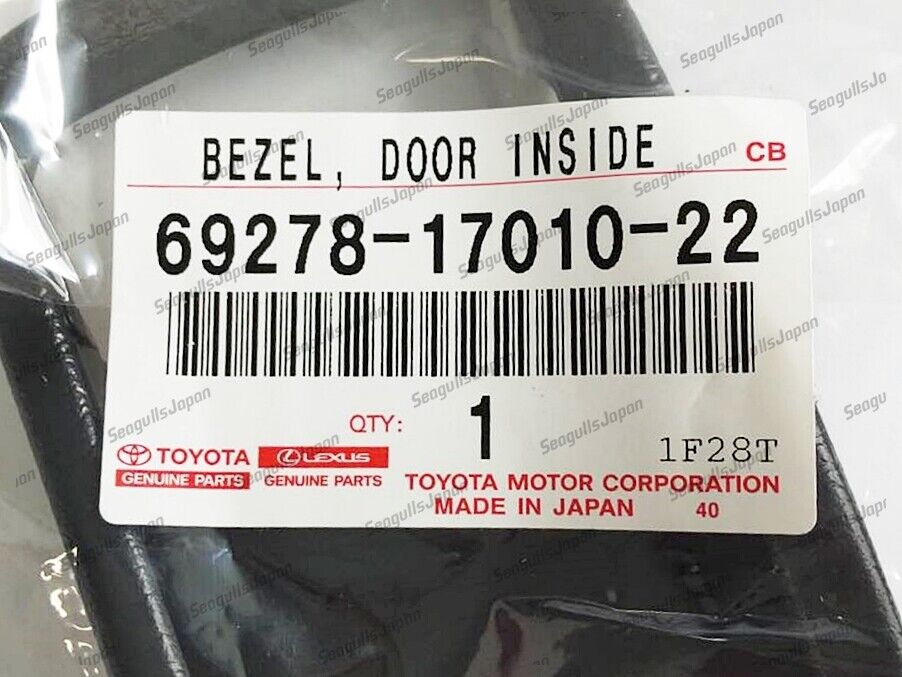 Toyota Genuine MR2 SW20 Door Inside Handle Bezel Left & Right
