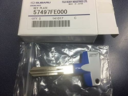 Genuine STi Genuine Blank KEY Plate Impreza and Forester 57497FE000 F/S Subaru