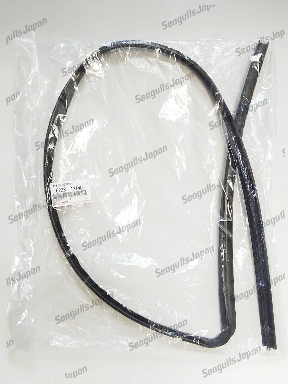 Toyota Genuine OEM AE86 Corolla cp Front Roof Side Rail Weather strip set L&R