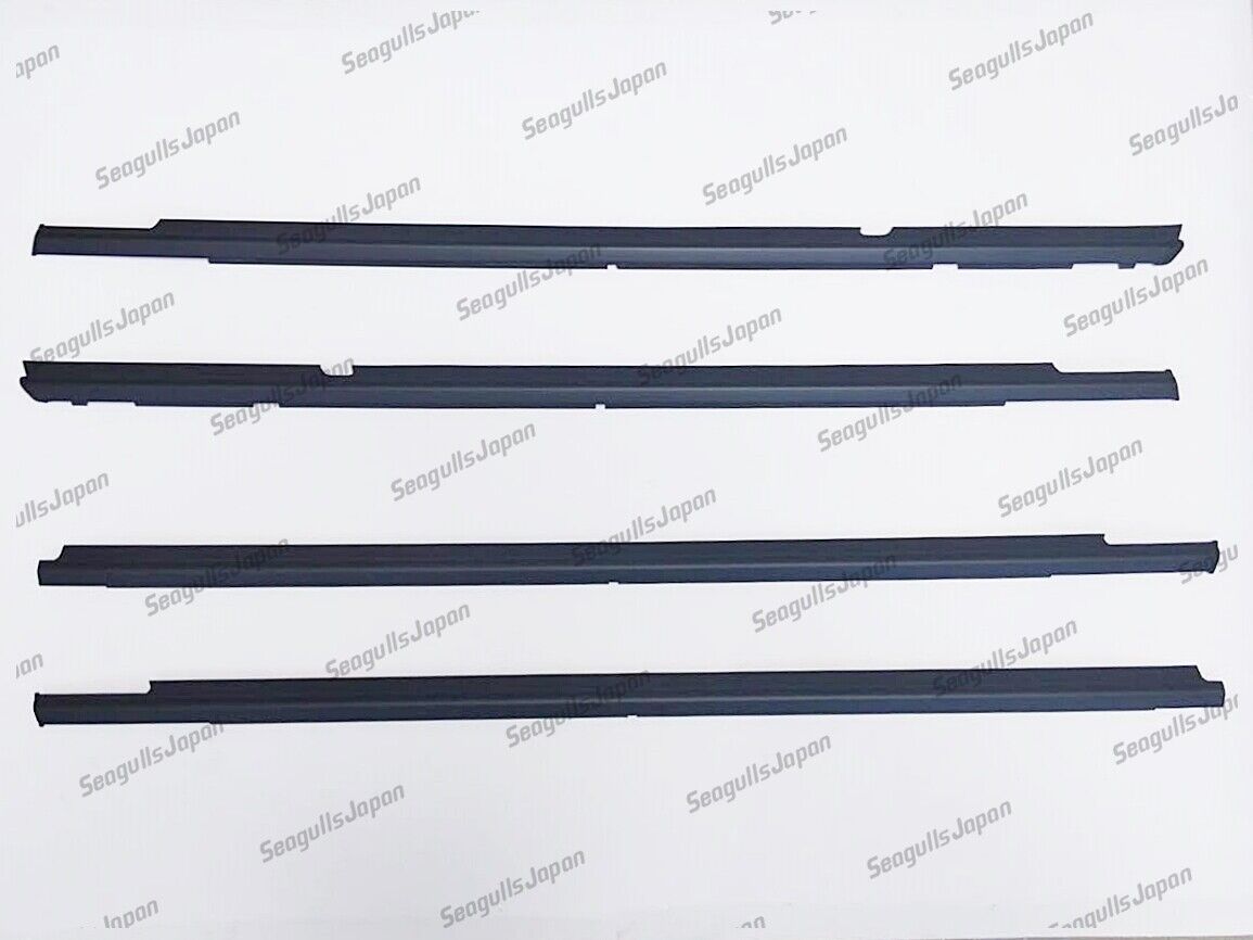 Mitsubishi Lancer Door Belt Molding Window Belt Line Set 4 Genuine OEM 2008-2017