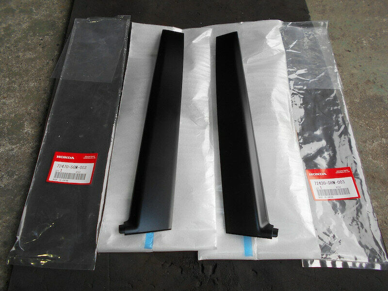 HONDA Genuine LH & RHType R Door Garnish Trim Pillar