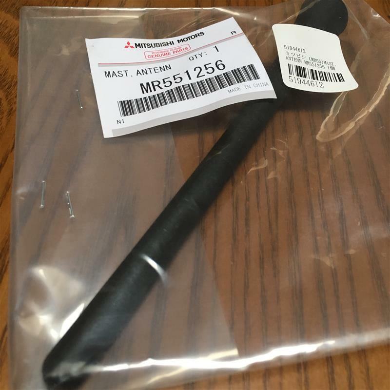 Mitsubishi Lancer Evolution 7 8 9 CT9A Genuine Mast, Roof Antenna MR551256 OEM