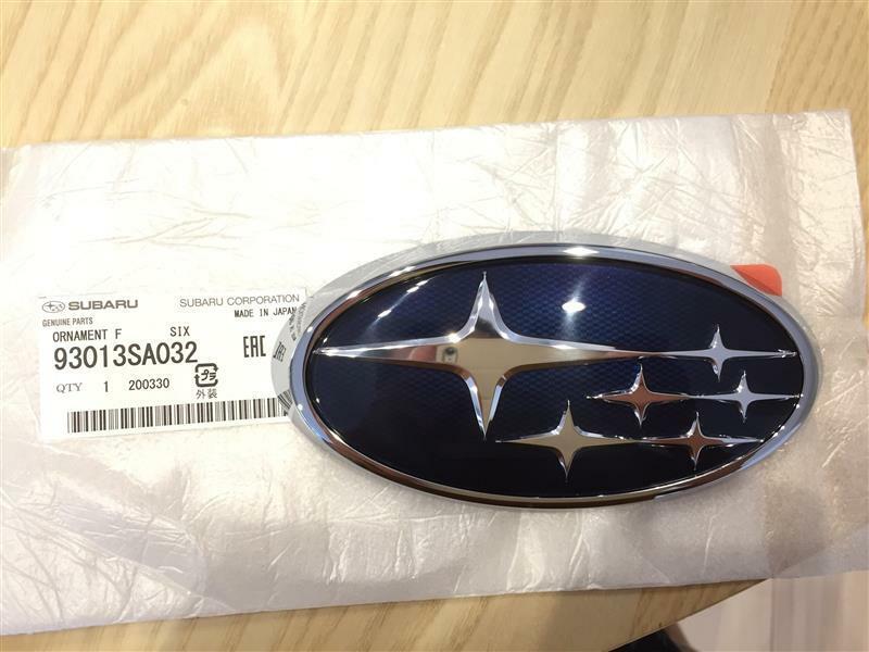 Subaru Front Star Grille Emblem Impreza Legacy Forester 93013SA032 F/S Genuine