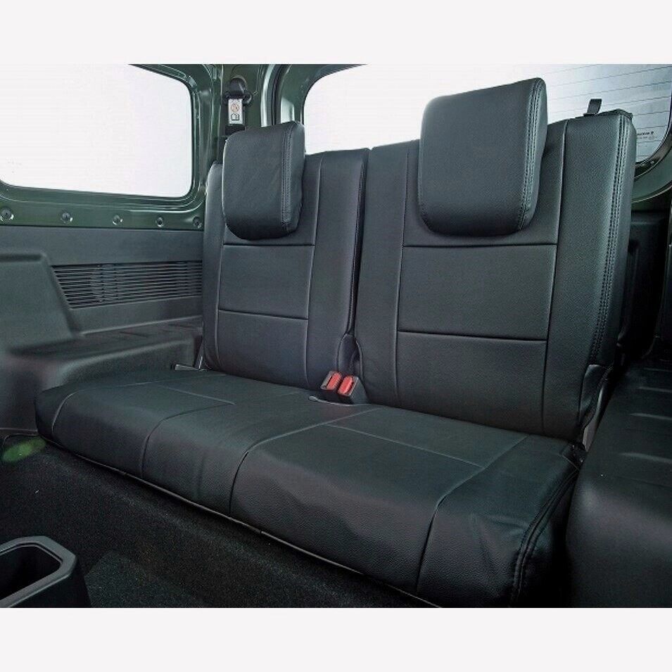SHOWA GARAGE Standard Leather Seat Covers Full Set Jimny JB74 64 Sierra 2018-ON