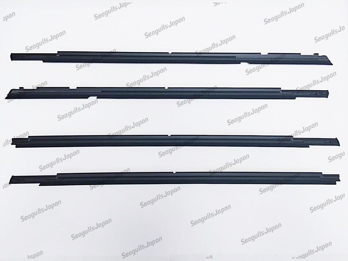 Mitsubishi Lancer Door Belt Molding Window Belt Line Set 4 Genuine OEM 2008-2017