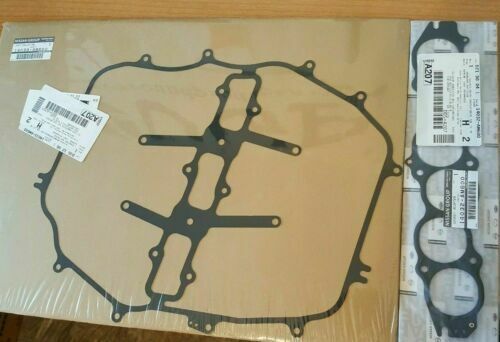 OEM NISSAN VQ35 UPPER LOWER INTAKE PLENUM GASKETS14032-AM600 & 14033-AM600