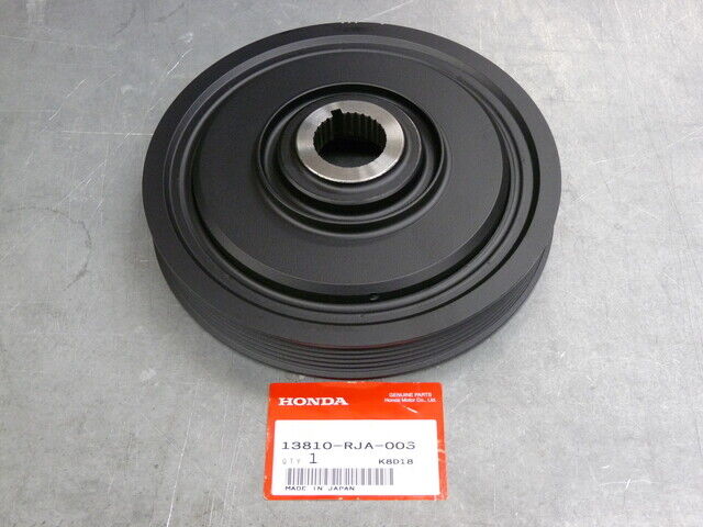 Honda Acura Accord Odyssey Pilot MDX Genuine Crankshaft Pulley13810-RJA-003