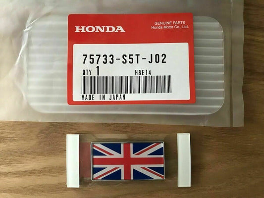 HONDA CIVIC EP3 TYPE-R 02-04 GENUINE Rear UNION JACK FLAG Emblem Badge OEM JDM