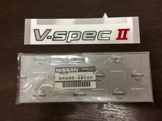 Nissan Genuine R34 Skyline GT-R BNR34 V-SPECⅡ RearEmblem BudgeSticker JDM OEM