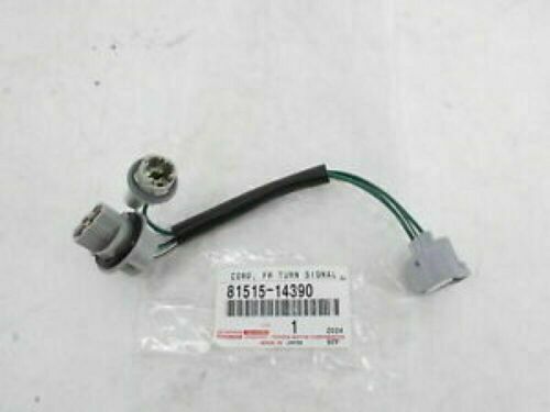 Genuine Toyota Supra 97-98 Front Turn Signal Light Lamp Plug & Socket Plugs OEM