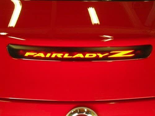 FAIRLADY Z LOGO DECAL FOR NISSAN 370Z REAR HIGH MOUNT THIRD BRAKE STOP LIGHT