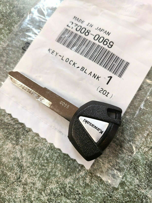 Genuine KEY BLANK 27008-0069 F/S Kawasaki