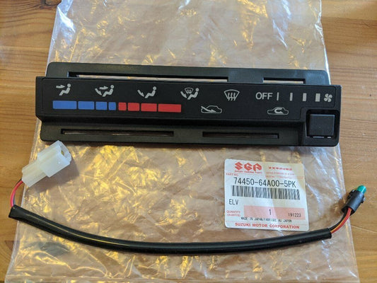 Genuine A/C Heater Control Panel Dash 74450-64A00-5PK F/S Suzuki