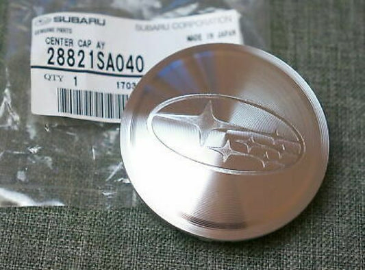 Subaru Wheel Hub Aluminum Center Cap 60mm 28821SA040 F/S Genuine