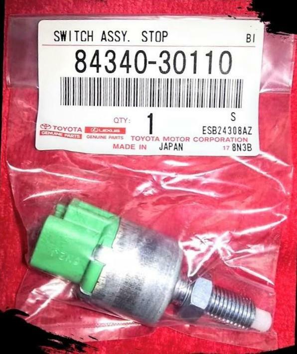 TOYOTA LEXUS GENUINE STOP SWITCH ASSY 8434030110 84340-30110 OEM